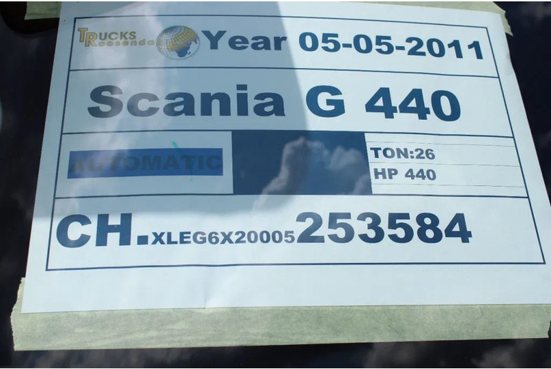 Рефрижератор камион Scania G 440 + 6x2 + carrier + euro 5 + lift: снимка 18