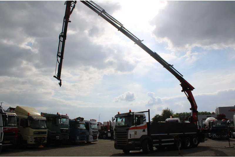 Scania G 480 + PALFINGER 500002EH 6x / JIB 3x + 8x4 STEERING + REMOTE - Камион с кран: снимка 2 Scania G 480 + PALFINGER 500002EH 6x / JIB 3x + 8x4 STEERING + REMOTE - Камион с кран: снимка 2