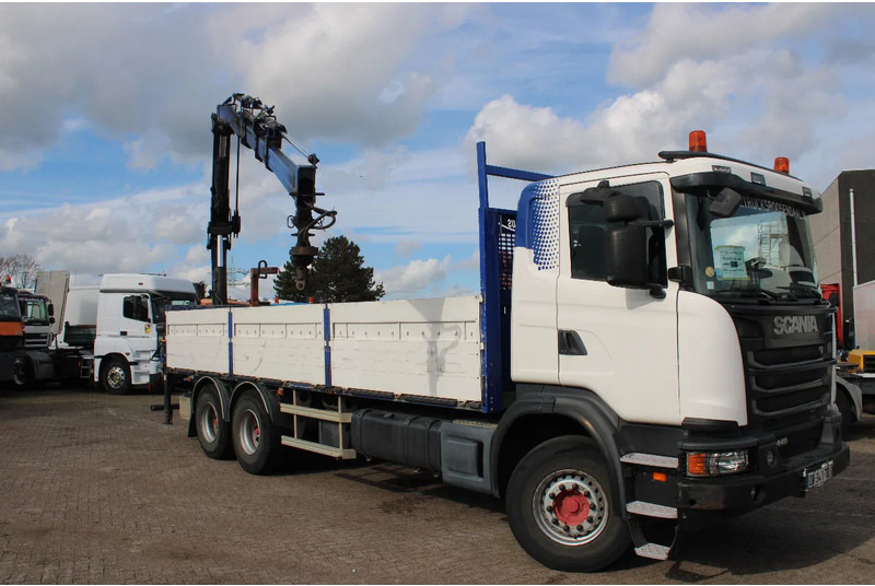 Scania G440 hiab 166-4 hipro + 6x4 + manual - Камион с кран: снимка 4 Scania G440 hiab 166-4 hipro + 6x4 + manual - Камион с кран: снимка 4