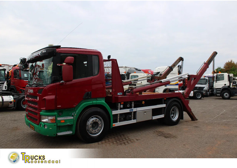 Scania P 270 + PERFECT CONDITION + PTO - Мултилифт за контейнери камион: снимка 1 Scania P 270 + PERFECT CONDITION + PTO - Мултилифт за контейнери камион: снимка 1