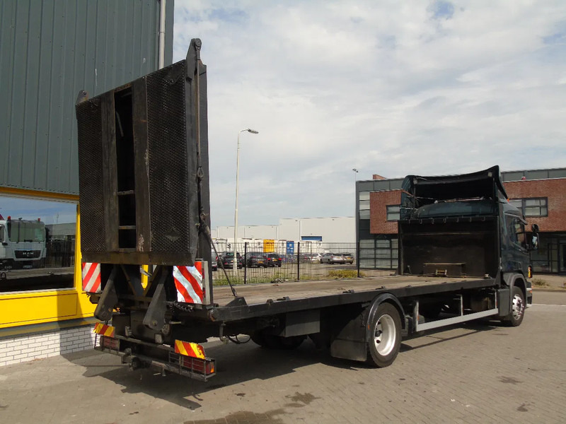 Автовоз камион Scania P 270 + manual + hydrolic ramps + WINCH: снимка 7