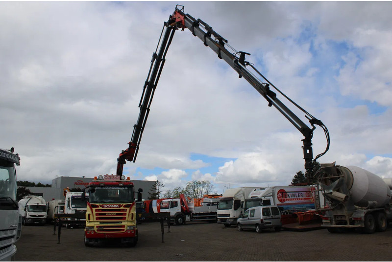 Scania R 480 + PALFINGER PK60002 5x + JIB 6x + 8X4 + REMOTE + MANUAL - Камион с кран: снимка 4 Scania R 480 + PALFINGER PK60002 5x + JIB 6x + 8X4 + REMOTE + MANUAL - Камион с кран: снимка 4