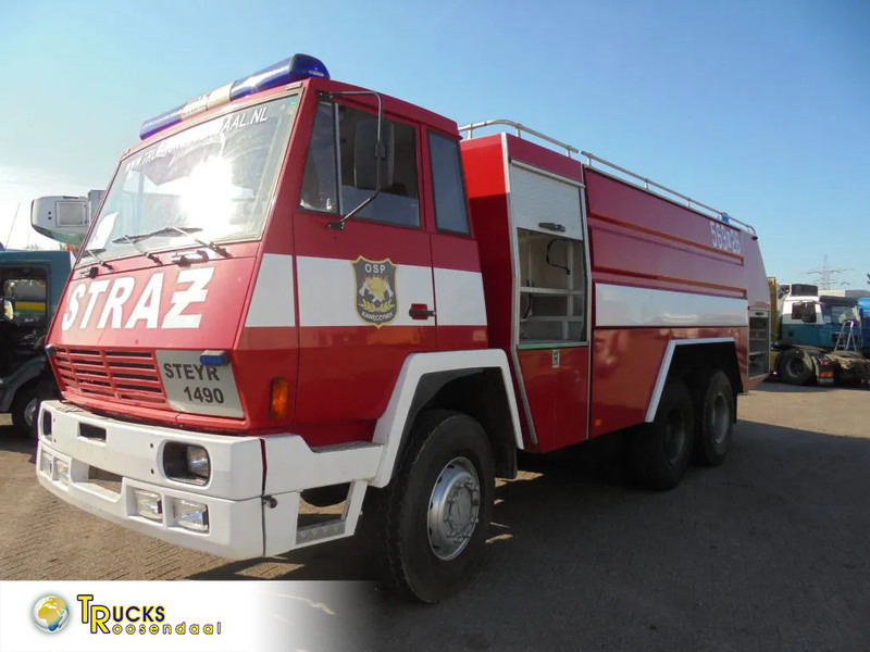 Steyr 1490 + Manual + 6X6 + 16000 L + TATRA - Пожарна кола: снимка 1 Steyr 1490 + Manual + 6X6 + 16000 L + TATRA - Пожарна кола: снимка 1