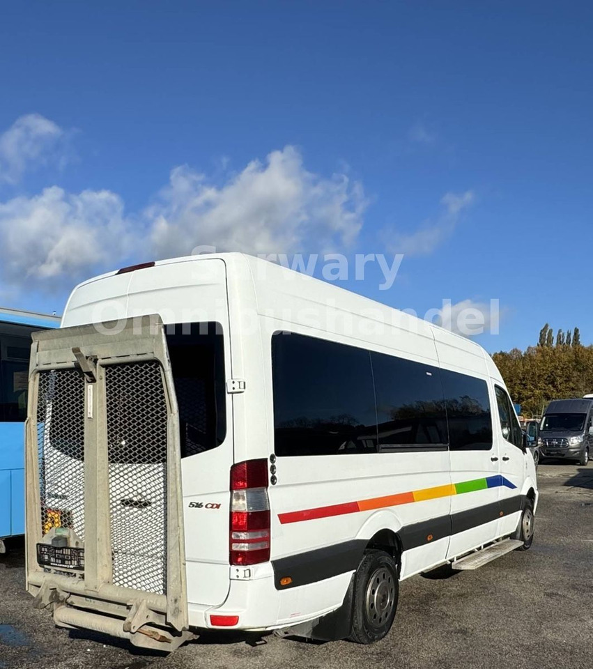 Mercedes-Benz 516 CDI Sprinter*Euro 5* Klima*17 Sitze*Lift*519 - Микробус, Пътнически бус: снимка 5 Mercedes-Benz 516 CDI Sprinter*Euro 5* Klima*17 Sitze*Lift*519 - Микробус, Пътнически бус: снимка 5