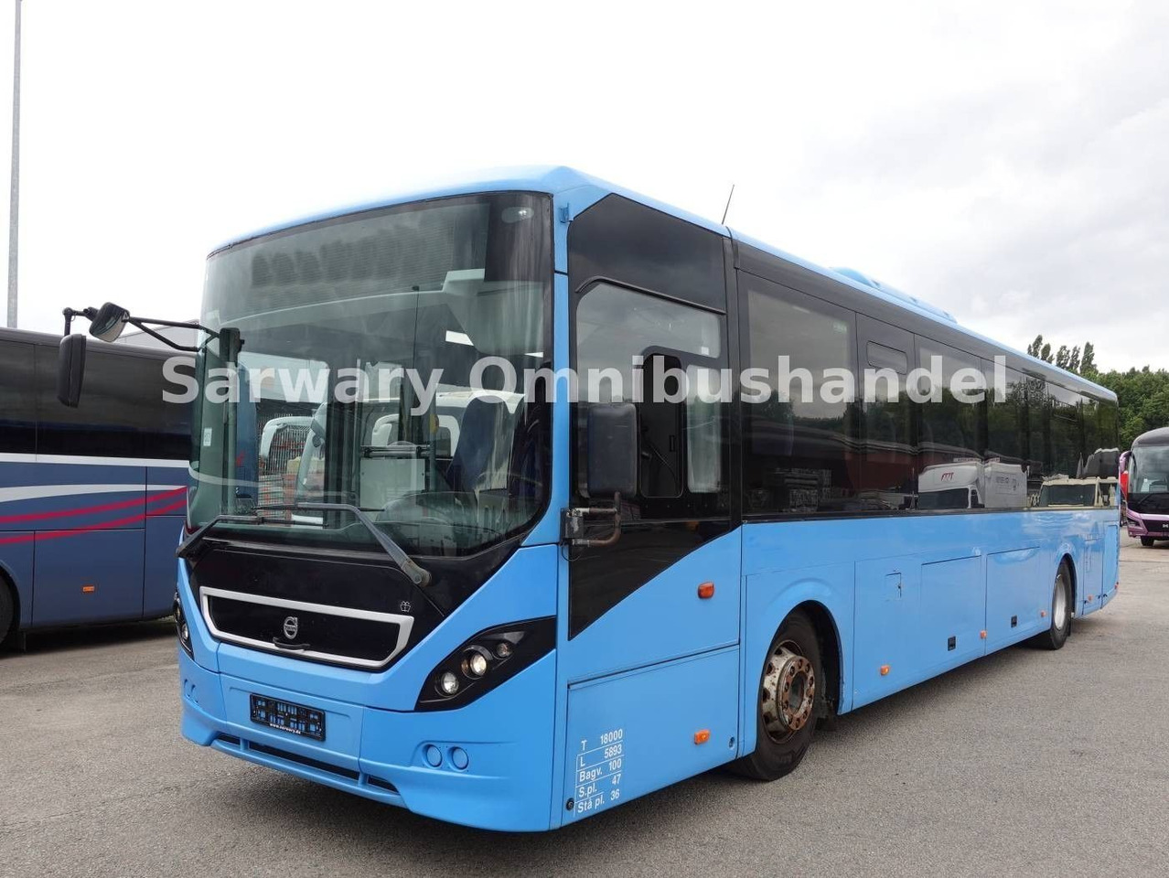 Volvo 8900 *8907R*48-Sitze*EEV* - Междуградски автобус: снимка 2 Volvo 8900 *8907R*48-Sitze*EEV* - Междуградски автобус: снимка 2