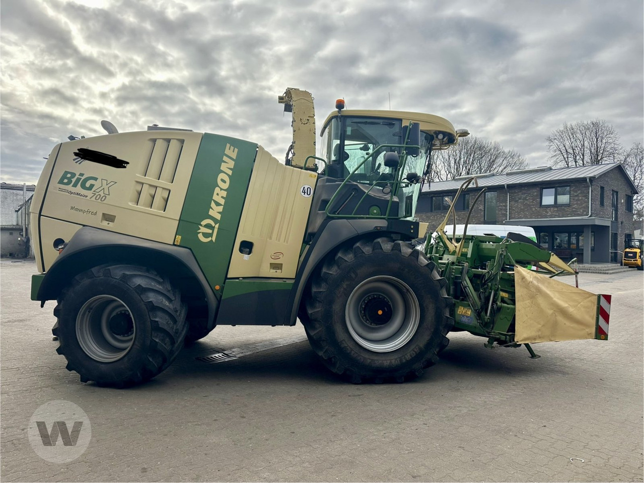 Krone Big X 700 - Силажокомбайн: снимка 3 Krone Big X 700 - Силажокомбайн: снимка 3