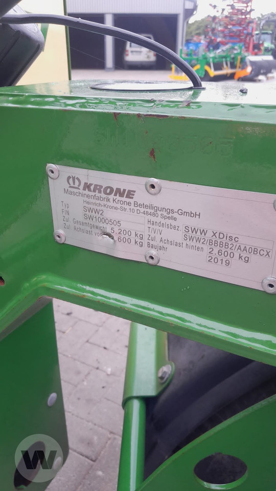 Krone X-Disc 6200 - Косачка: снимка 5 Krone X-Disc 6200 - Косачка: снимка 5