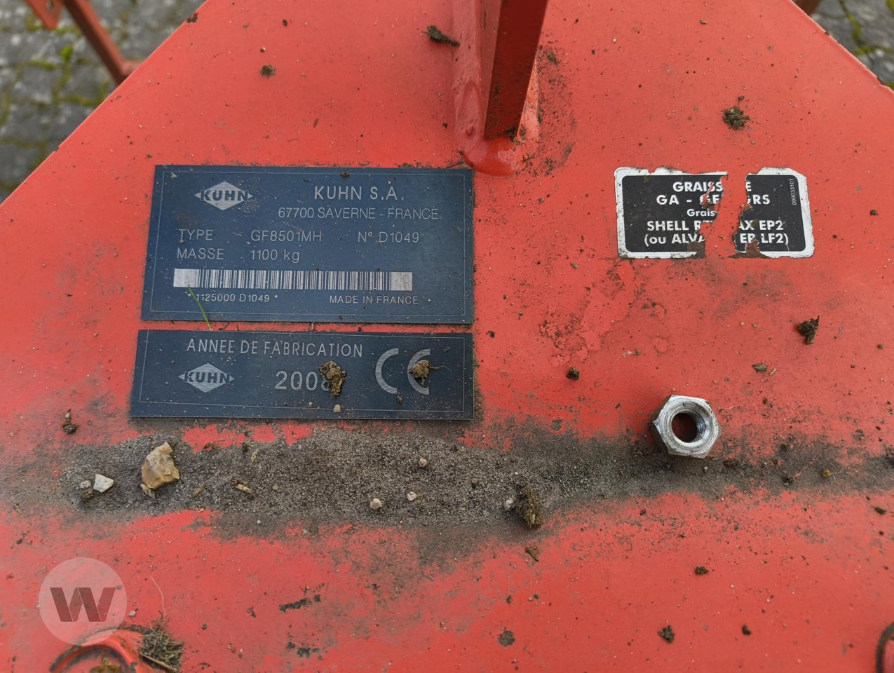 Kuhn GF 8501 MH - Гребло/ Сенообръщачка: снимка 4 Kuhn GF 8501 MH - Гребло/ Сенообръщачка: снимка 4