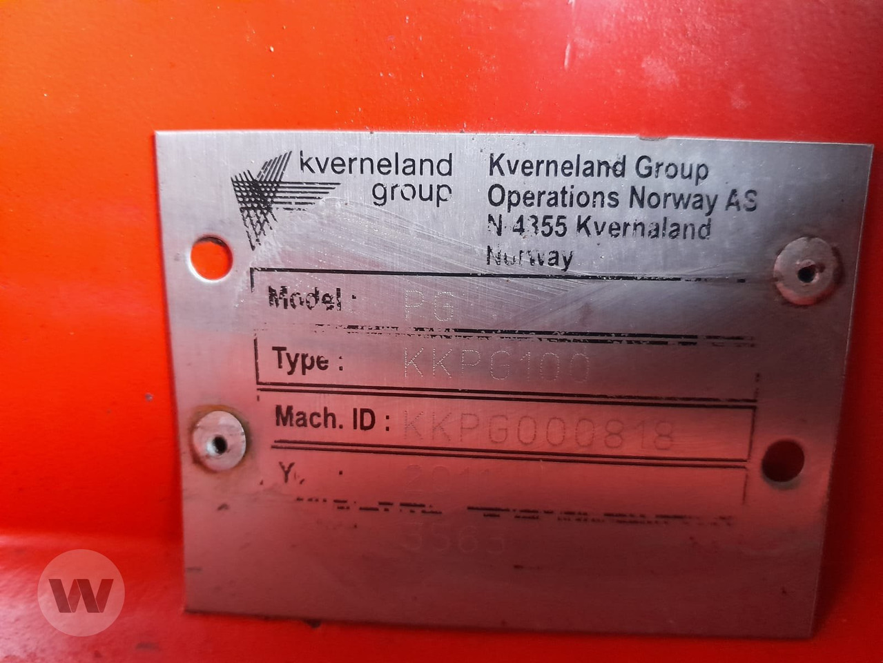 Kverneland PG 100 - Плуг: снимка 2 Kverneland PG 100 - Плуг: снимка 2