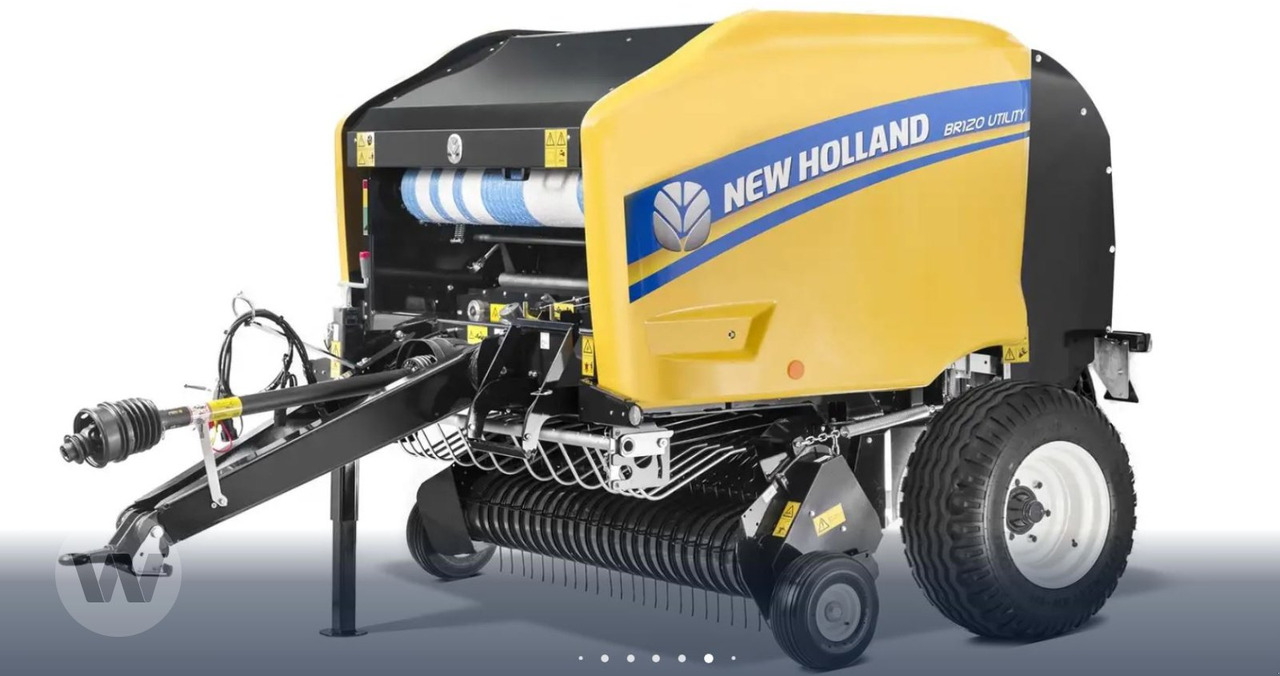 New Holland BR 120 - Рулонна сламопреса: снимка 1 New Holland BR 120 - Рулонна сламопреса: снимка 1