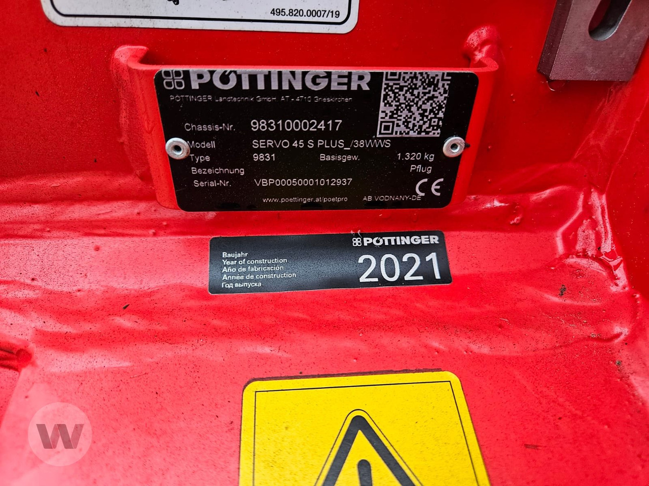 Pöttinger Servo 45 Plus - Плуг: снимка 3 Pöttinger Servo 45 Plus - Плуг: снимка 3