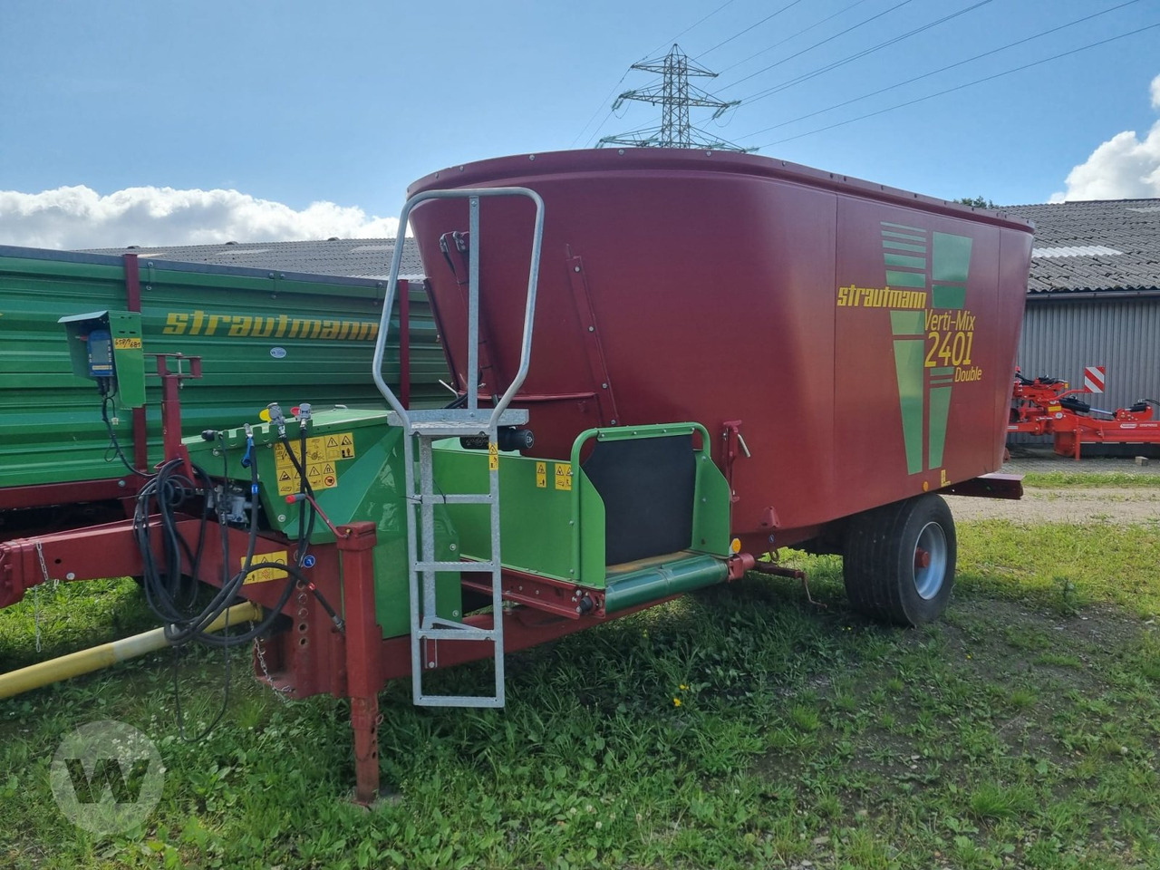 Strautmann Verti Mix 2401 Double - Миксер-вагон: снимка 1 Strautmann Verti Mix 2401 Double - Миксер-вагон: снимка 1