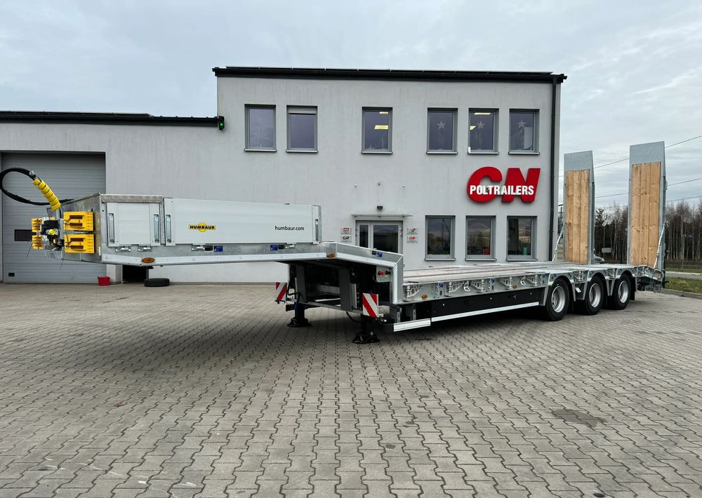 Humbaur HTS30K - Нискорамна площадка полуремарке: снимка 1 Humbaur HTS30K - Нискорамна площадка полуремарке: снимка 1