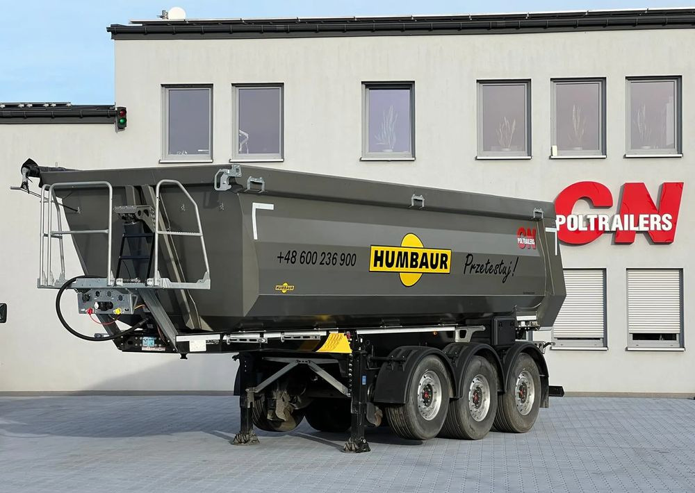 Humbaur Wywrotka Stalowa 27m3 HARDOX - Самосвал полуремарке: снимка 1 Humbaur Wywrotka Stalowa 27m3 HARDOX - Самосвал полуремарке: снимка 1