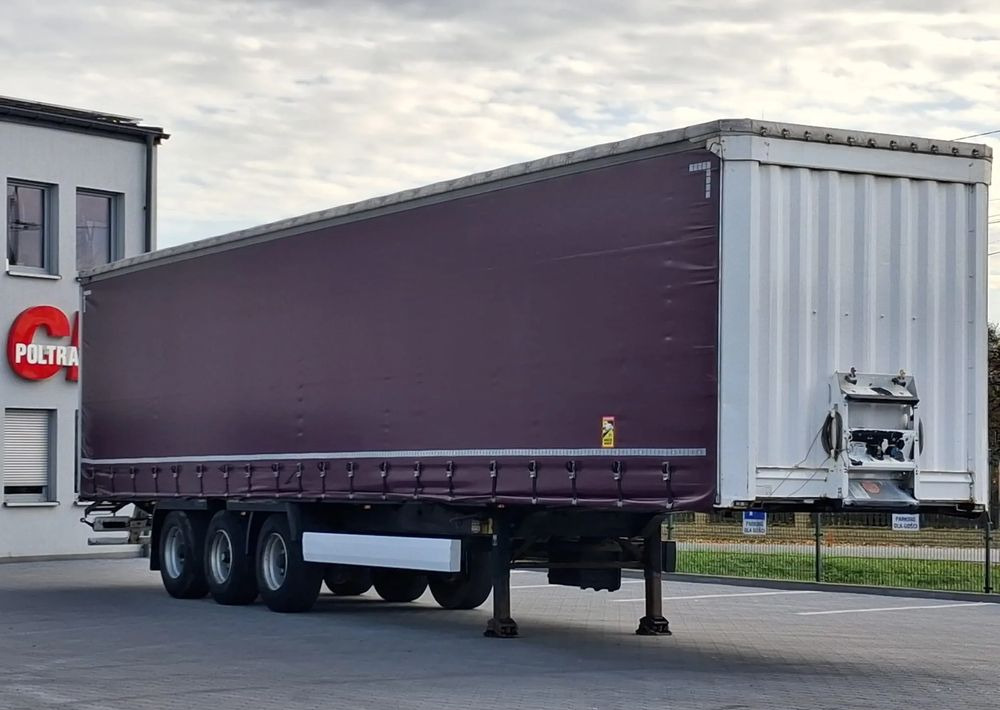 Krone Standard, Firanka, Mocowania promowe, Podnoszony zderzak - Брезентово полуремарке: снимка 2 Krone Standard, Firanka, Mocowania promowe, Podnoszony zderzak - Брезентово полуремарке: снимка 2