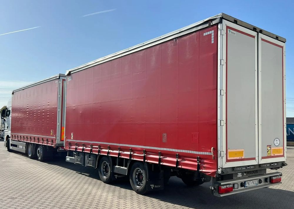 MAN TGX 26.470 z przyczepą Redos - Камион с брезент: снимка 4 MAN TGX 26.470 z przyczepą Redos - Камион с брезент: снимка 4
