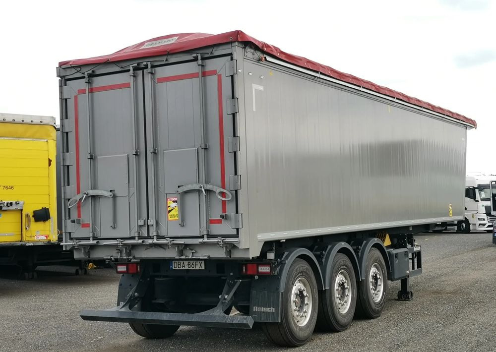 Reisch Aluminiowa 50m3, dach Cramaro manualny - Самосвал полуремарке: снимка 3 Reisch Aluminiowa 50m3, dach Cramaro manualny - Самосвал полуремарке: снимка 3