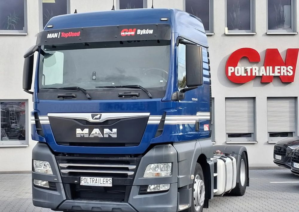 MAN TGX 18.470 Hydraulika dwuobwodowa + wywrot - Влекач: снимка 1 MAN TGX 18.470 Hydraulika dwuobwodowa + wywrot - Влекач: снимка 1