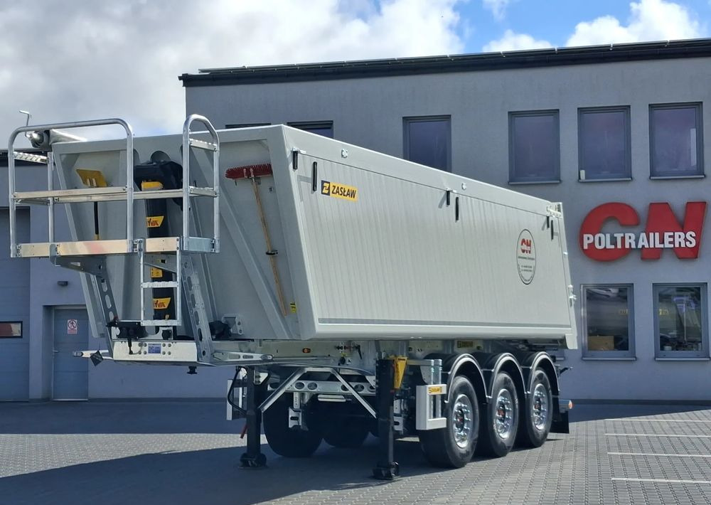 Zaslaw Aluminiowa skrzynia 28-33m3 - Самосвал полуремарке: снимка 1 Zaslaw Aluminiowa skrzynia 28-33m3 - Самосвал полуремарке: снимка 1