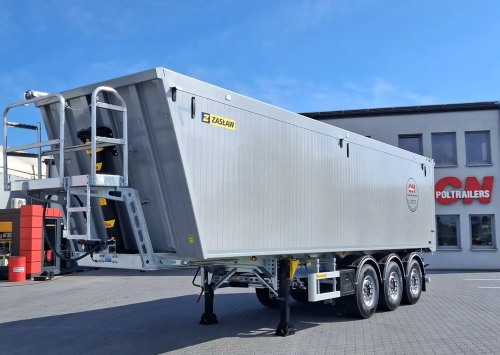 Zaslaw Wywrotka Aluminiowa 51m3 Klapo-Drzwi - Самосвал полуремарке: снимка 4 Zaslaw Wywrotka Aluminiowa 51m3 Klapo-Drzwi - Самосвал полуремарке: снимка 4