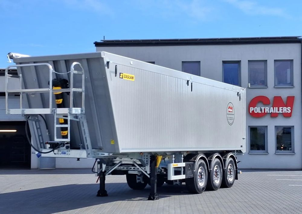 Zaslaw Wywrotka Aluminiowa 51m3 Klapo-Drzwi - Самосвал полуремарке: снимка 1 Zaslaw Wywrotka Aluminiowa 51m3 Klapo-Drzwi - Самосвал полуремарке: снимка 1