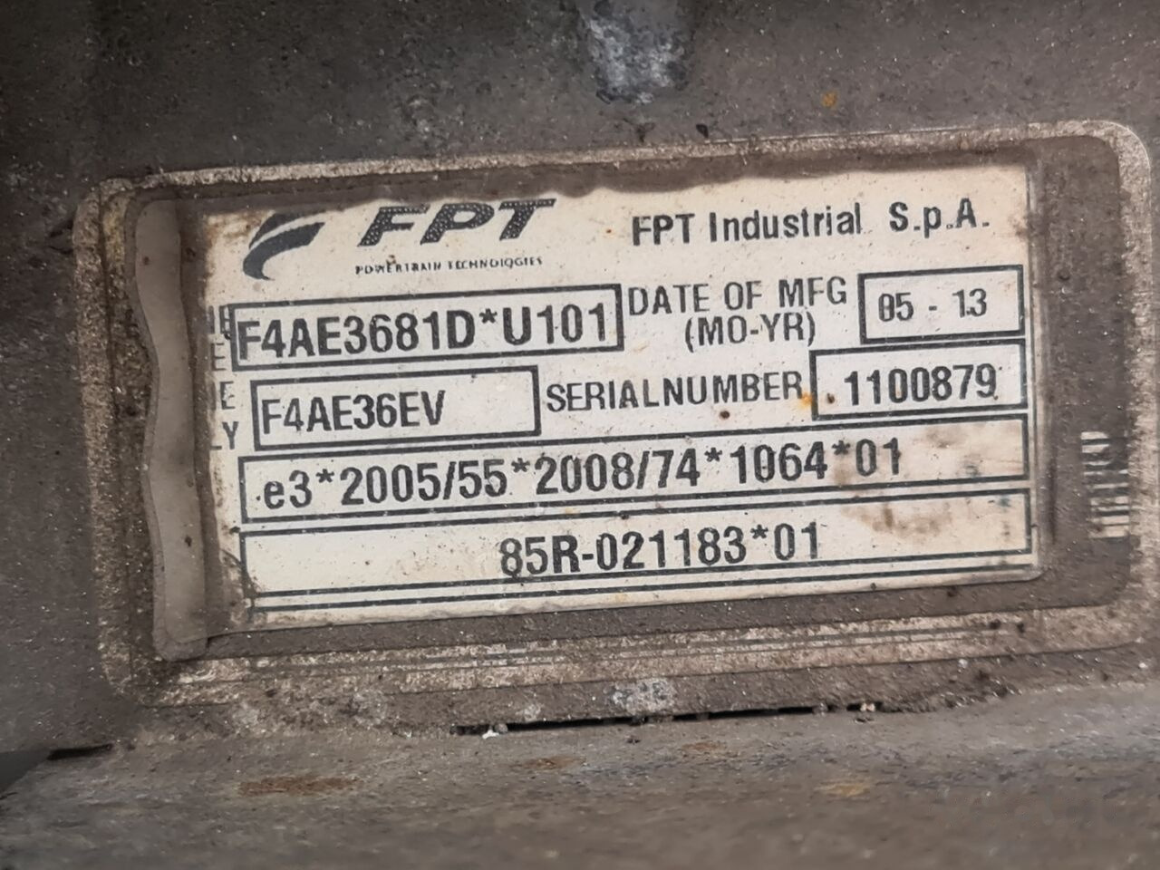 IVECO 180E25 F4AE3681D - Двигател за Камион: снимка 3 IVECO 180E25 F4AE3681D - Двигател за Камион: снимка 3