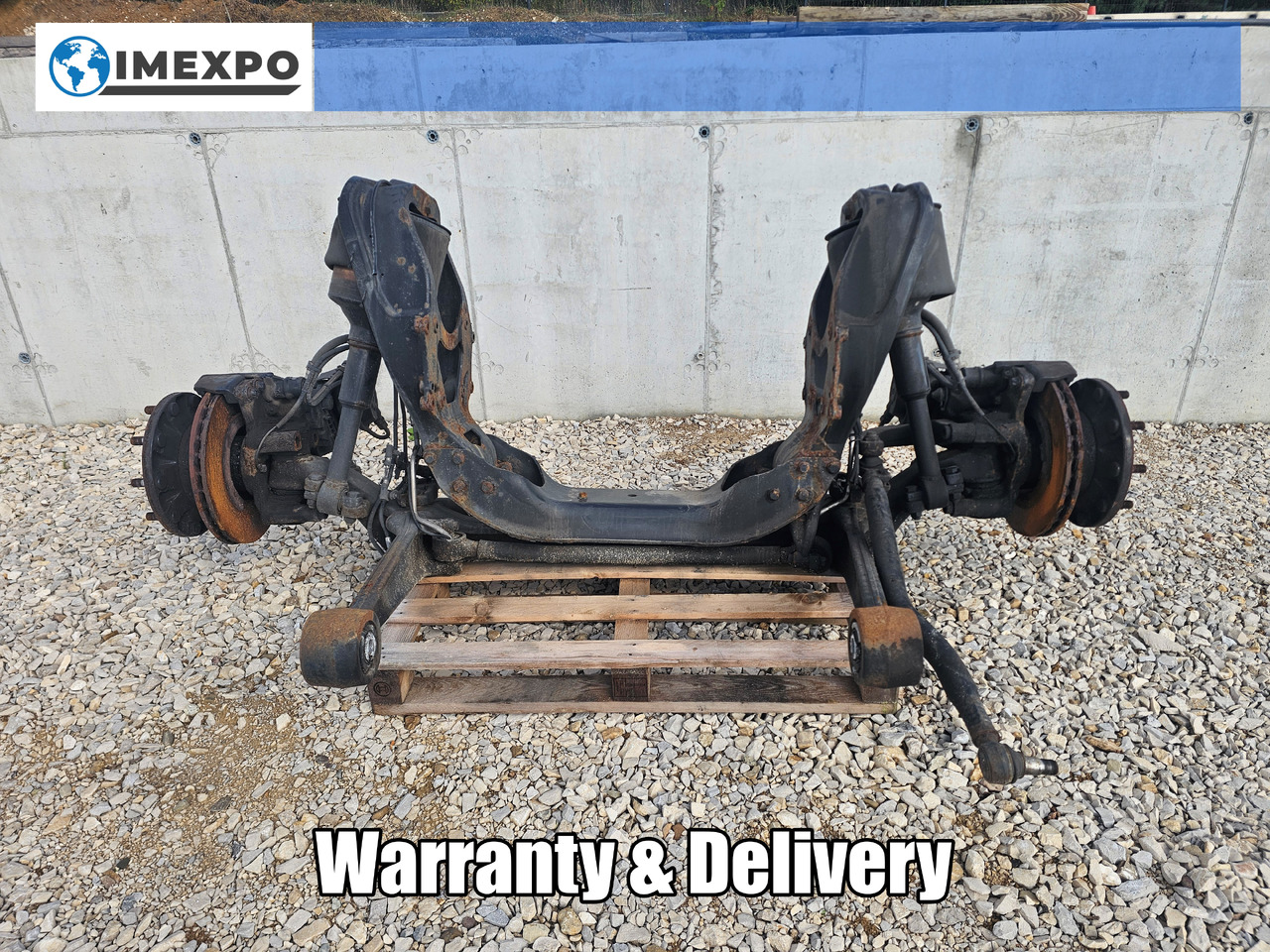 MAN TGX TGS AIR SUNSPENSION / COMPLETE FRONT AXLE - Предна ос: снимка 1 MAN TGX TGS AIR SUNSPENSION / COMPLETE FRONT AXLE - Предна ос: снимка 1
