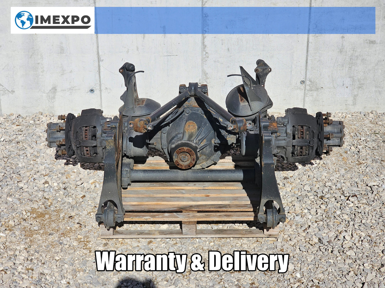 MERCEDES ATEGO MP4 12.XXX EURO 6 / R390-11,0 C19.5 / RATIO: 3,909 / REAR AXLE - Задна ос: снимка 1 MERCEDES ATEGO MP4 12.XXX EURO 6 / R390-11,0 C19.5 / RATIO: 3,909 / REAR AXLE - Задна ос: снимка 1