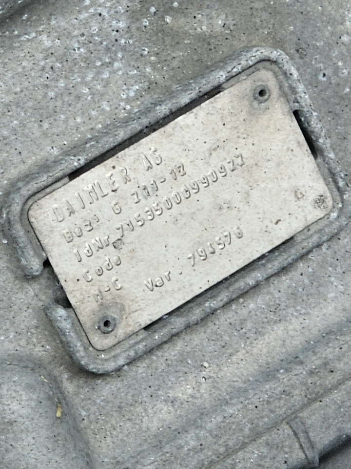 MERCEDES-BENZ ACTROS MP3 / AUTOMATIC GEARBOX / G211-12 / 565k KM !! - Скоростна кутия: снимка 3 MERCEDES-BENZ ACTROS MP3 / AUTOMATIC GEARBOX / G211-12 / 565k KM !! - Скоростна кутия: снимка 3