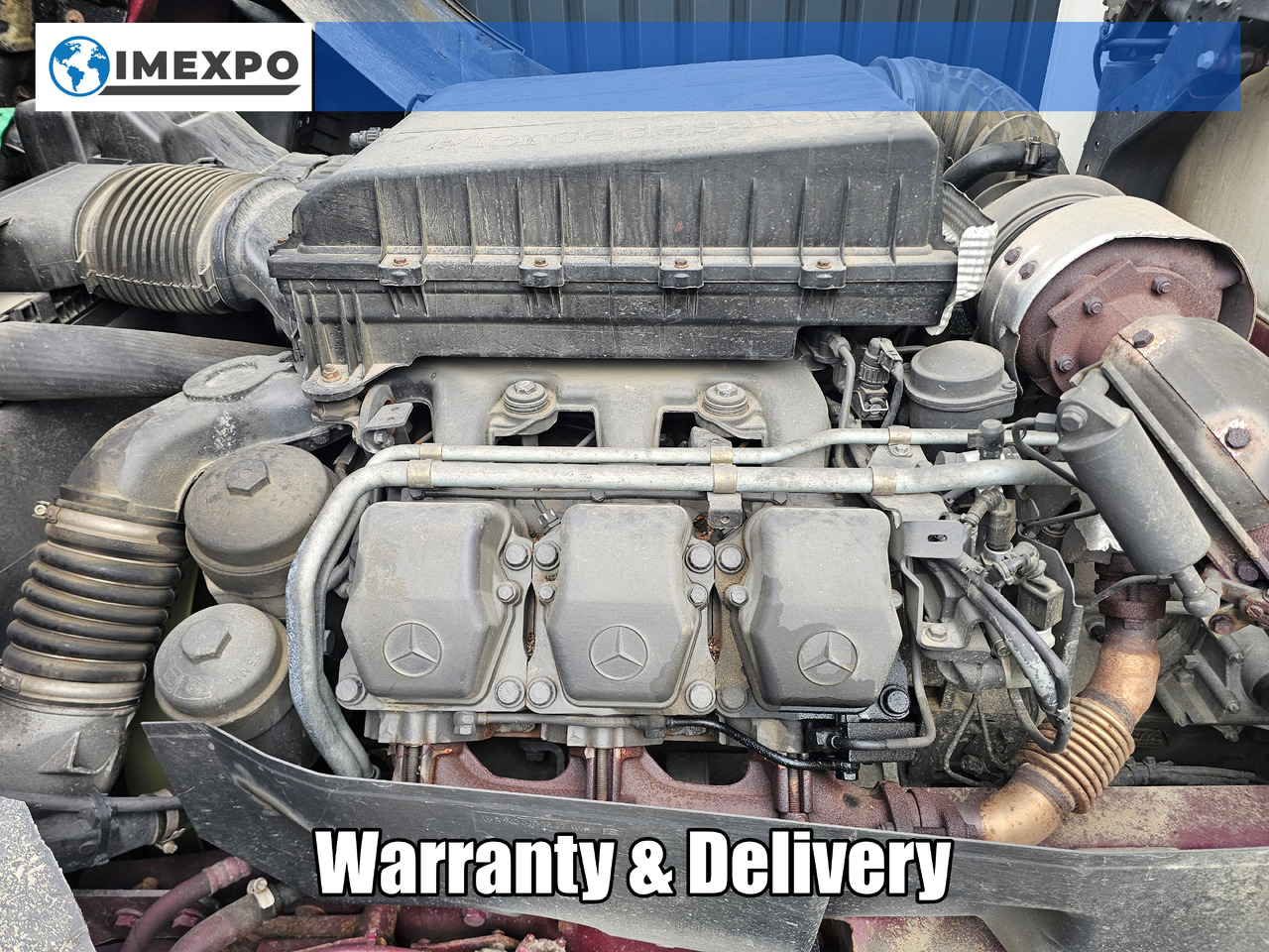 MERCEDES-BENZ ACTROS MP3/ OM501LA V6 / COMPLETE ENGINE / TOP CONDITION: 565k KM!! - Двигател: снимка 1 MERCEDES-BENZ ACTROS MP3/ OM501LA V6 / COMPLETE ENGINE / TOP CONDITION: 565k KM!! - Двигател: снимка 1