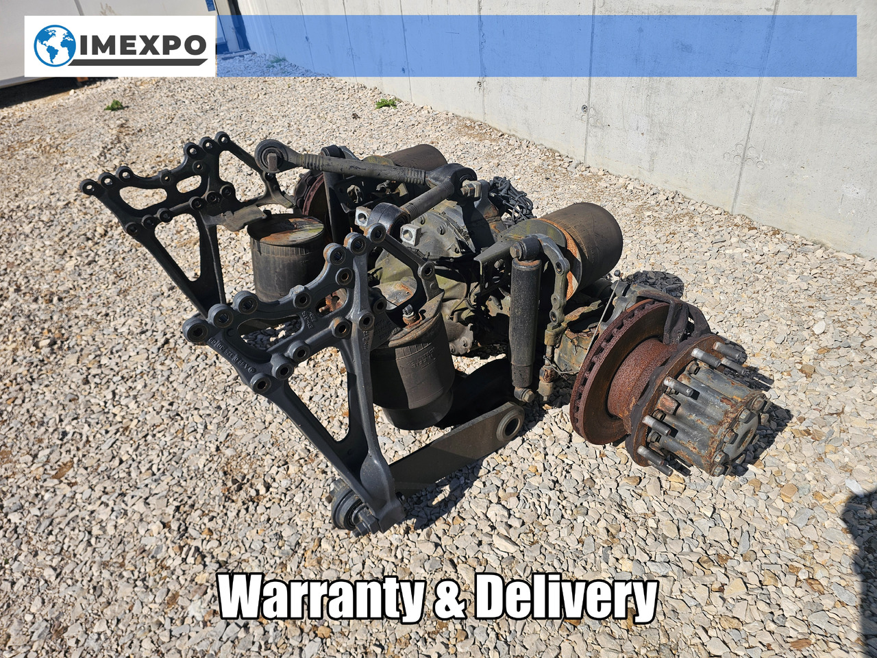 MERCEDES-BENZ ACTROS MP4 / COMPLETE REAR AXLE / R440 /RATIO: 2.733 - Задна ос: снимка 1 MERCEDES-BENZ ACTROS MP4 / COMPLETE REAR AXLE / R440 /RATIO: 2.733 - Задна ос: снимка 1
