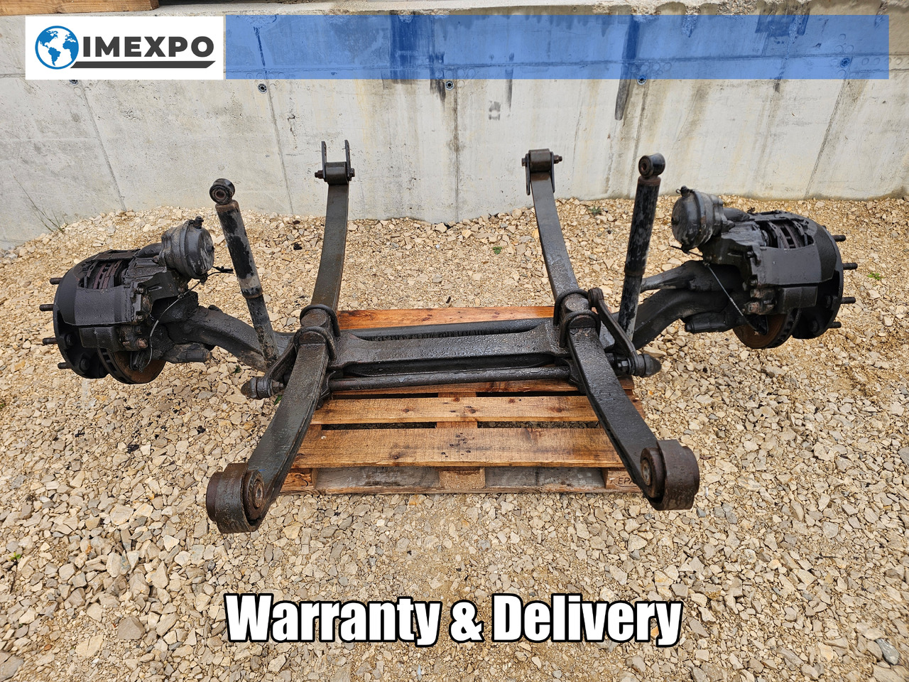 RENAULT MAGNUM DXI / COMPLETE FRONT AXLE / HUB SPRING - Предна ос: снимка 1 RENAULT MAGNUM DXI / COMPLETE FRONT AXLE / HUB SPRING - Предна ос: снимка 1