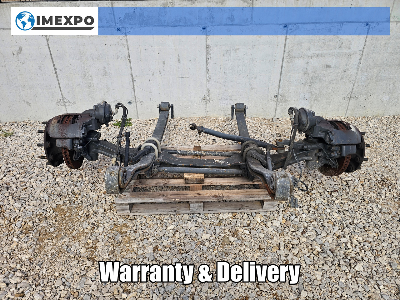 RENAULT RANGE T EURO 6 / COMPLETE FRONT AXLE - Предна ос: снимка 1 RENAULT RANGE T EURO 6 / COMPLETE FRONT AXLE - Предна ос: снимка 1
