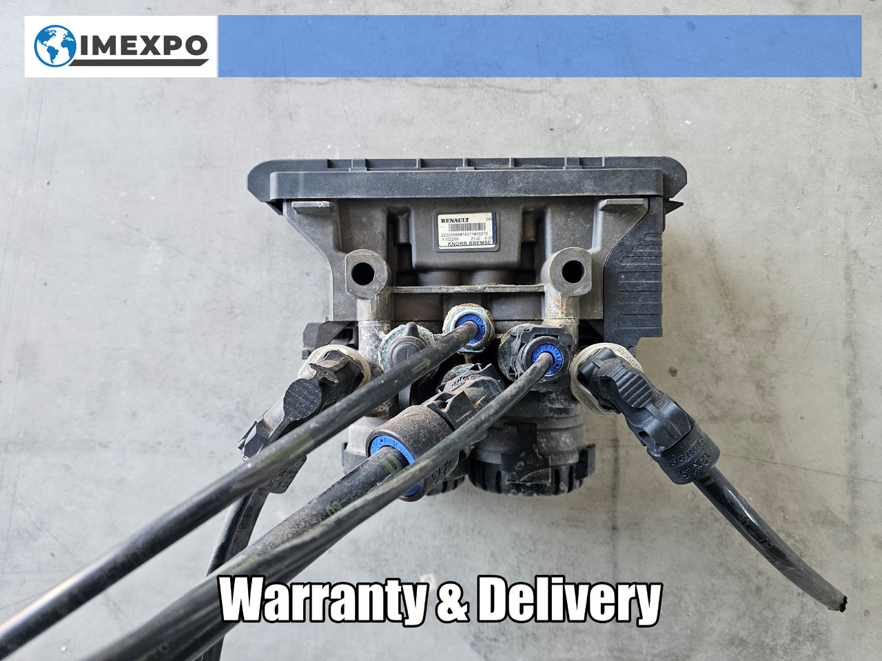 RENAULT RANGE T / REAR EBS VALVE / K102266 22225566 - Спирачен клапан: снимка 1 RENAULT RANGE T / REAR EBS VALVE / K102266 22225566 - Спирачен клапан: снимка 1