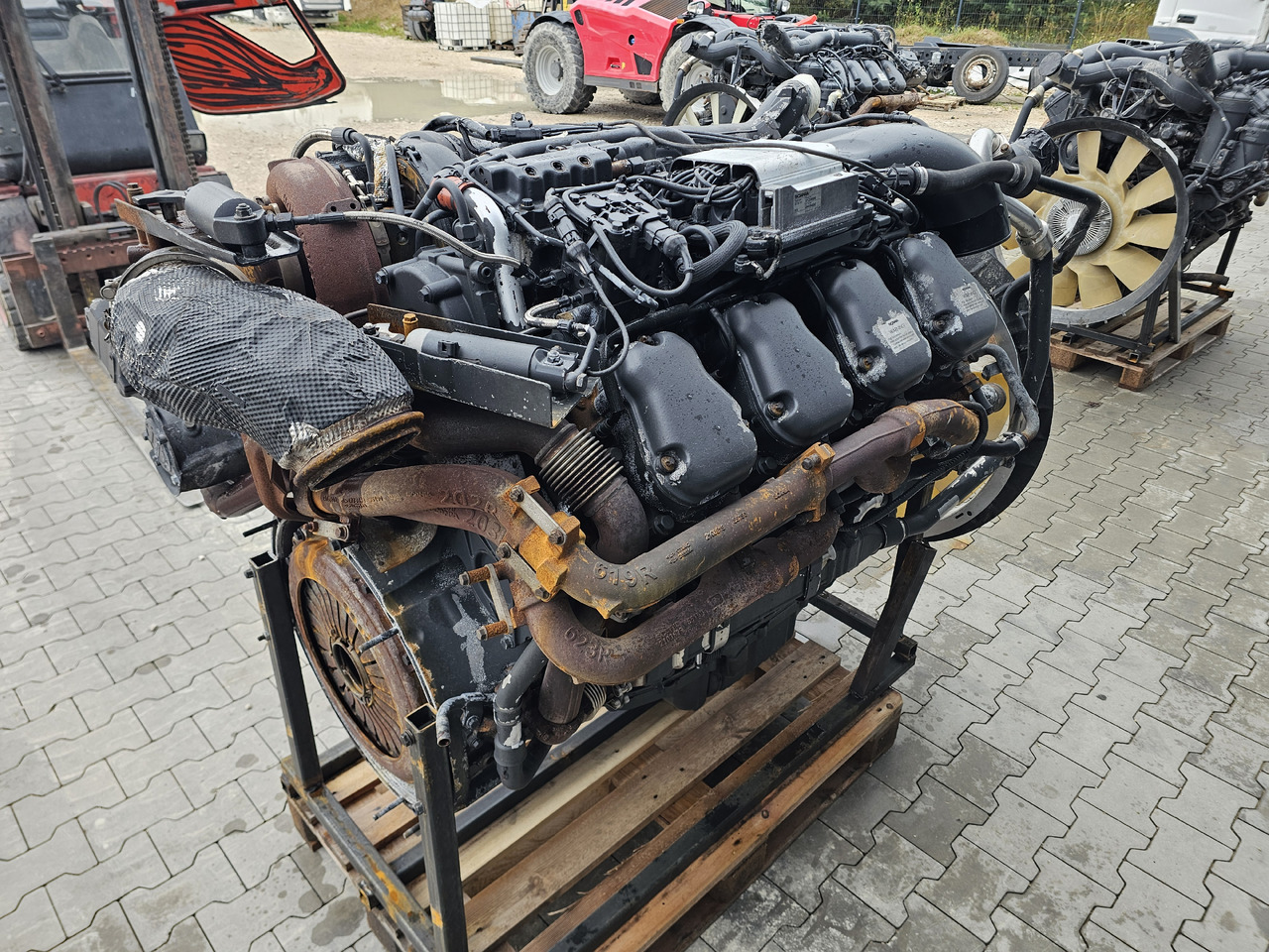 Двигател за Камион SCANIA ENGINE / DC16 101 520HP V8 / EURO 6 / COMPLETE / WORLDWIDE DELIVERY: снимка 8