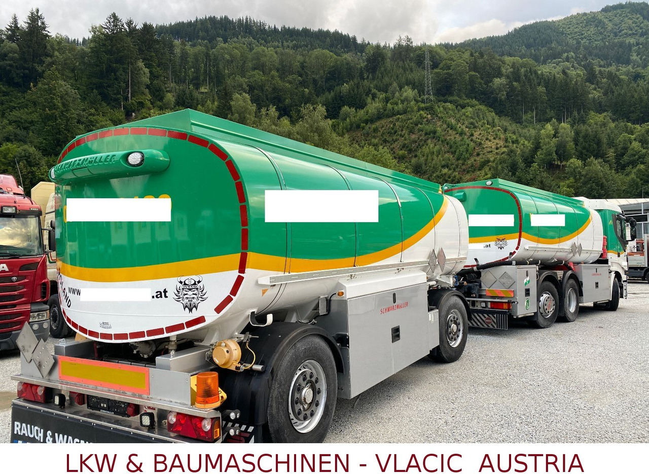 Iveco Stralis 460 Schwarzmüller Benz/Diesel Kompletzug - Камион цистерна: снимка 2 Iveco Stralis 460 Schwarzmüller Benz/Diesel Kompletzug - Камион цистерна: снимка 2