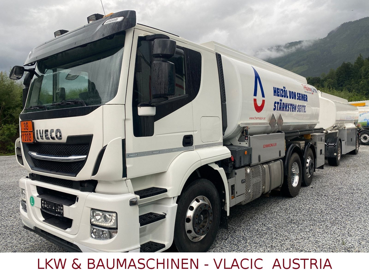 Iveco Stralis 480 SchwarzmüllerBenz/Diesel Kompletzug - Камион цистерна: снимка 1 Iveco Stralis 480 SchwarzmüllerBenz/Diesel Kompletzug - Камион цистерна: снимка 1