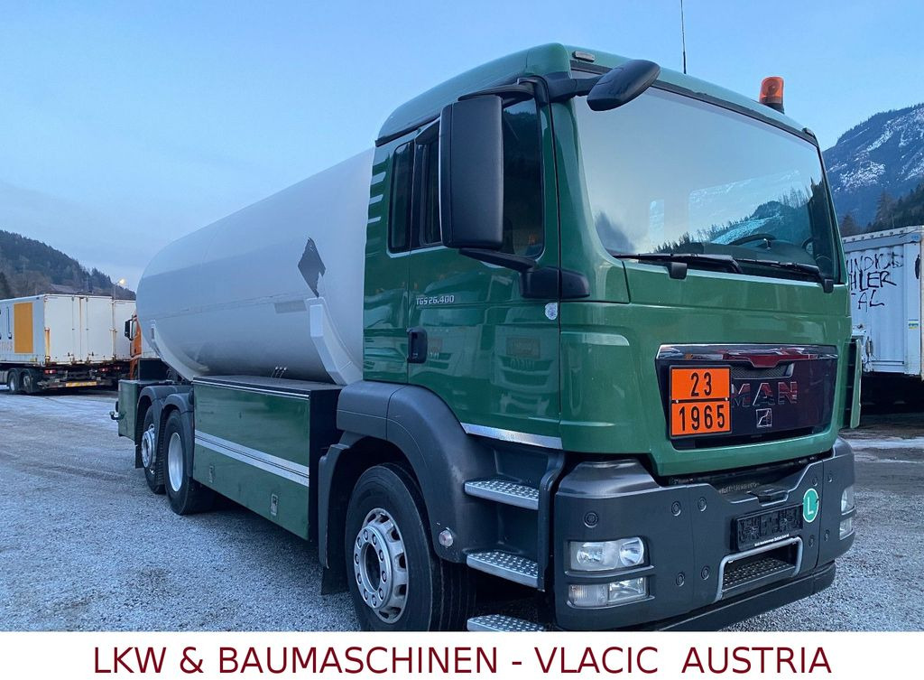 MAN TGS 26.400 Gastankwagen mit Pumpe und Wage22000L - Камион цистерна: снимка 2 MAN TGS 26.400 Gastankwagen mit Pumpe und Wage22000L - Камион цистерна: снимка 2