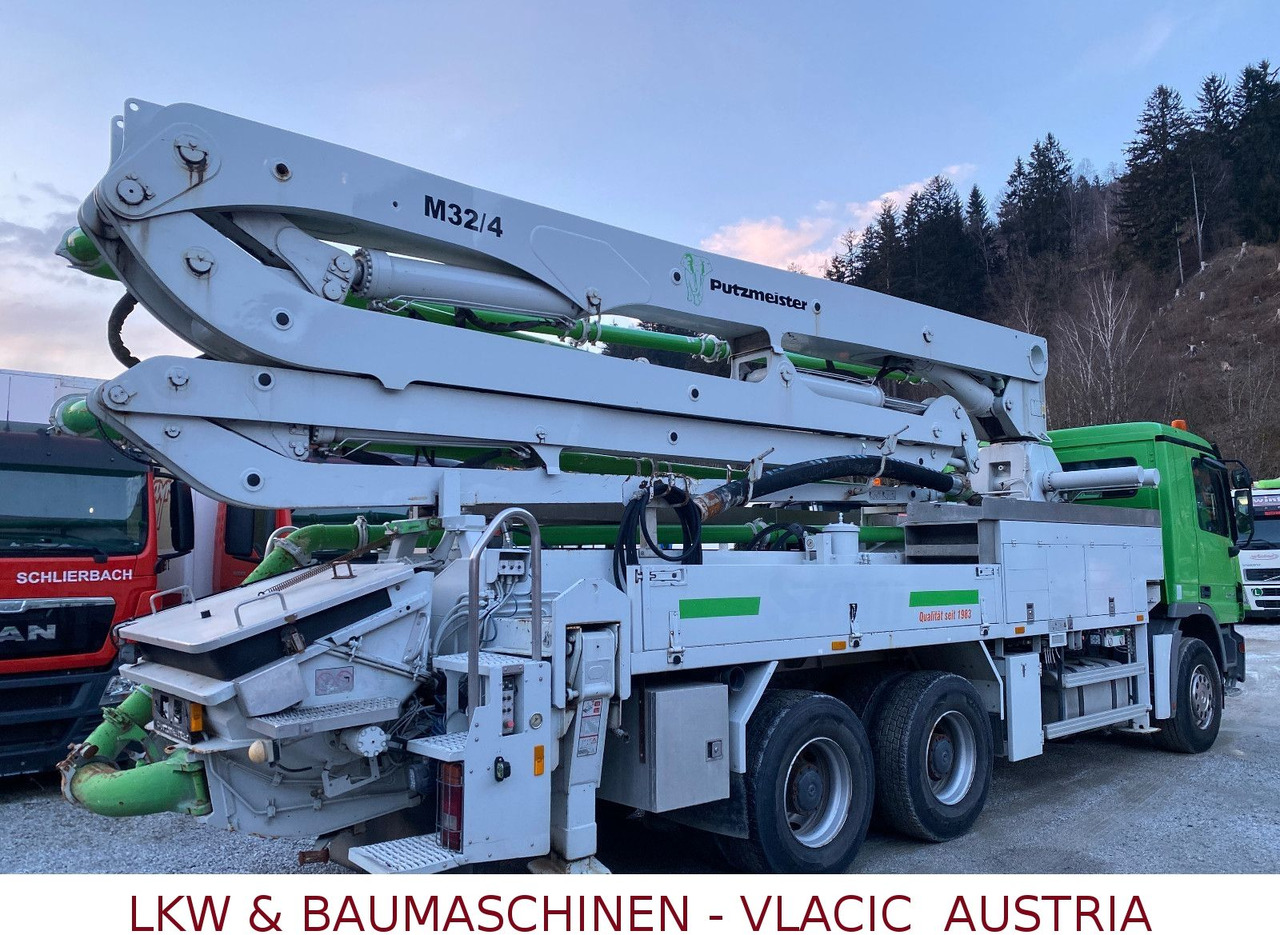 Mercedes-Benz 2641 Putzmeister 32/4 - Бетон помпа: снимка 4 Mercedes-Benz 2641 Putzmeister 32/4 - Бетон помпа: снимка 4