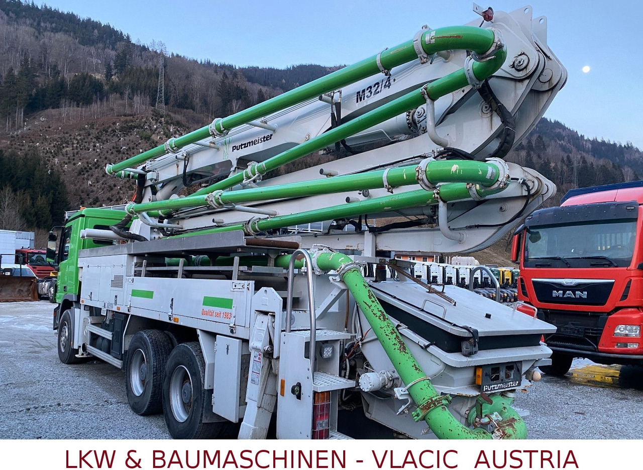 Mercedes-Benz 2641 Putzmeister 32/4 - Бетон помпа: снимка 3 Mercedes-Benz 2641 Putzmeister 32/4 - Бетон помпа: снимка 3