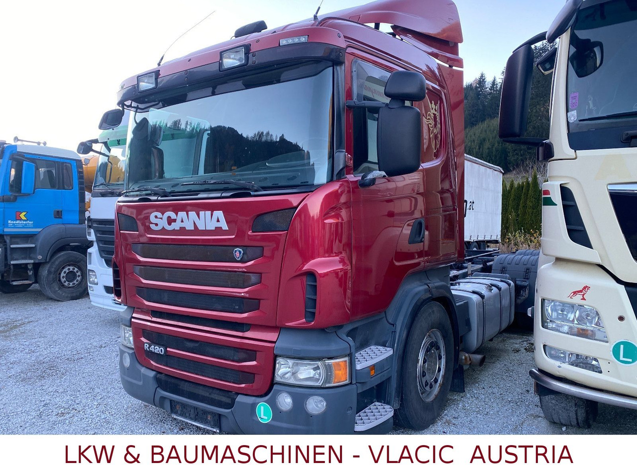 Scania R420 Fahrgestell - Шаси кабина: снимка 2 Scania R420 Fahrgestell - Шаси кабина: снимка 2