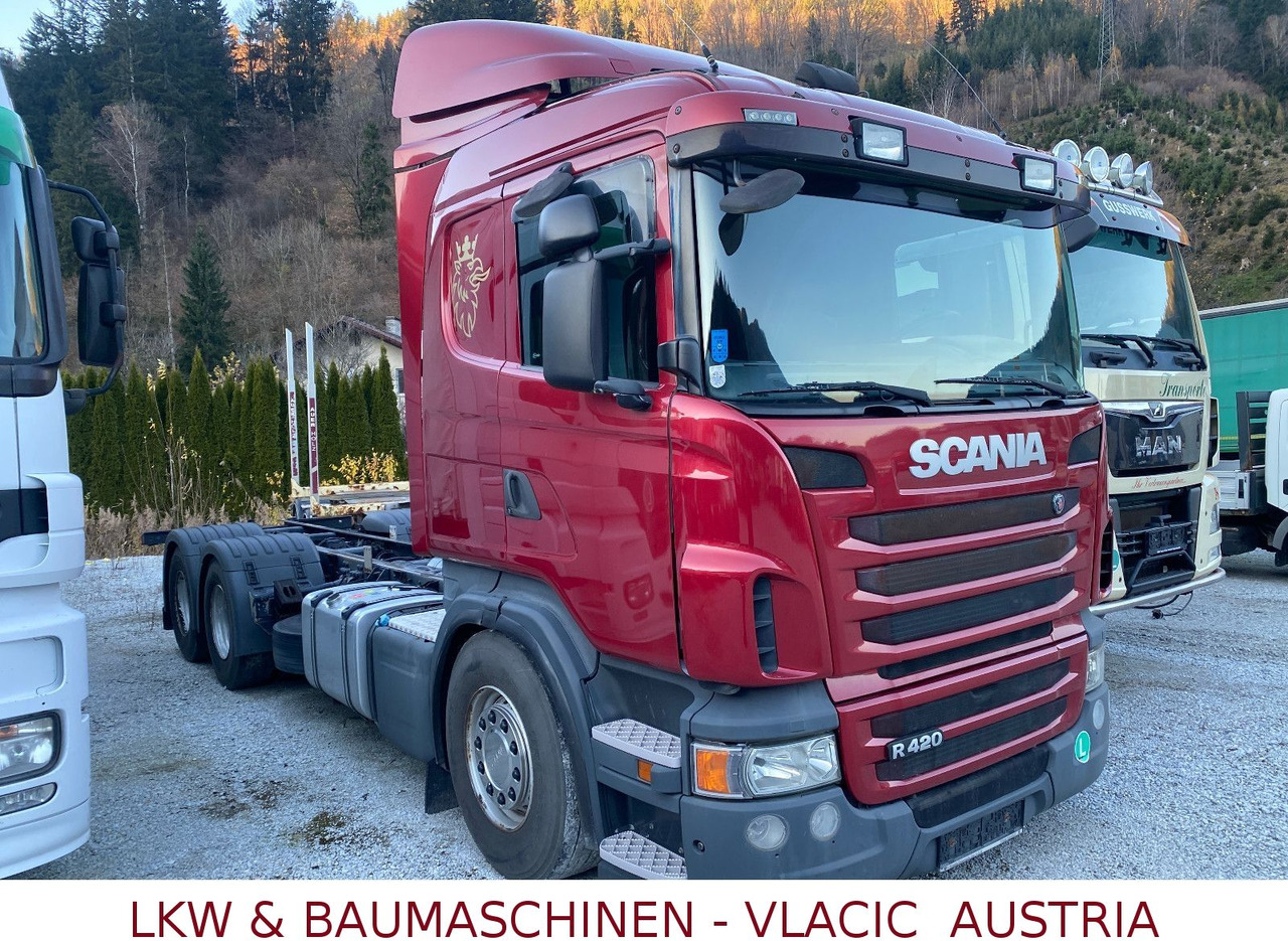 Scania R420 Fahrgestell - Шаси кабина: снимка 1 Scania R420 Fahrgestell - Шаси кабина: снимка 1