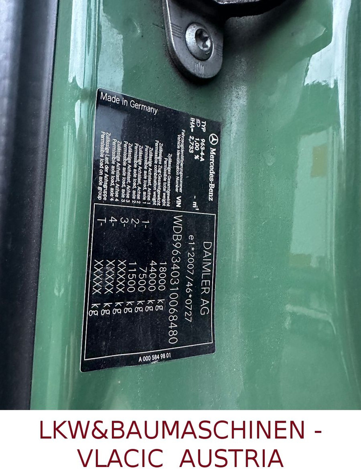 Влекач Mercedes-Benz Actros 1840 ADR: снимка 9