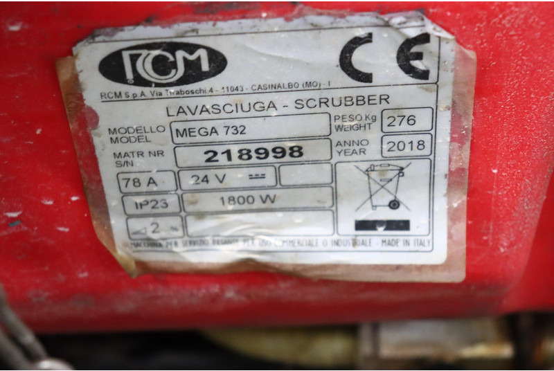 RCM Mega 732 - Подопочистваща машина: снимка 3 RCM Mega 732 - Подопочистваща машина: снимка 3