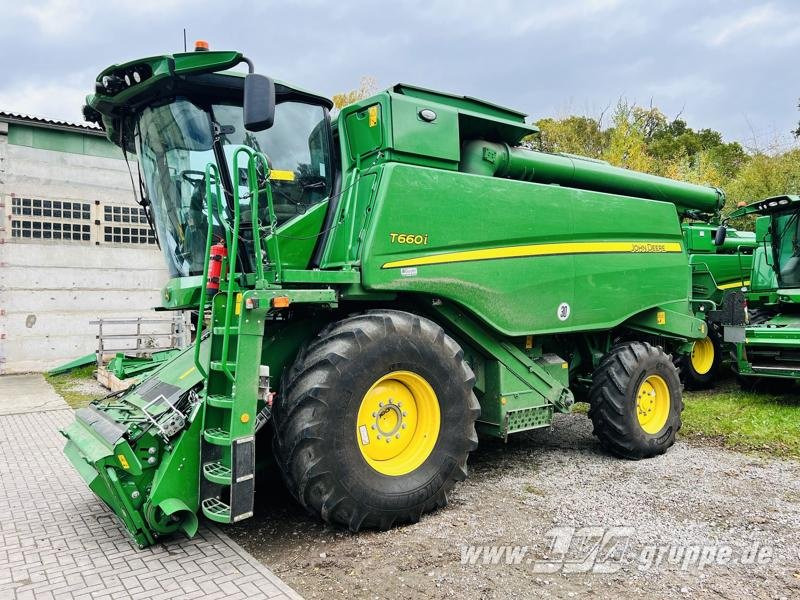 John Deere T660 - Зърнокомбайн: снимка 1 John Deere T660 - Зърнокомбайн: снимка 1