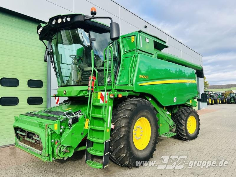 John Deere W660 - Зърнокомбайн: снимка 1 John Deere W660 - Зърнокомбайн: снимка 1