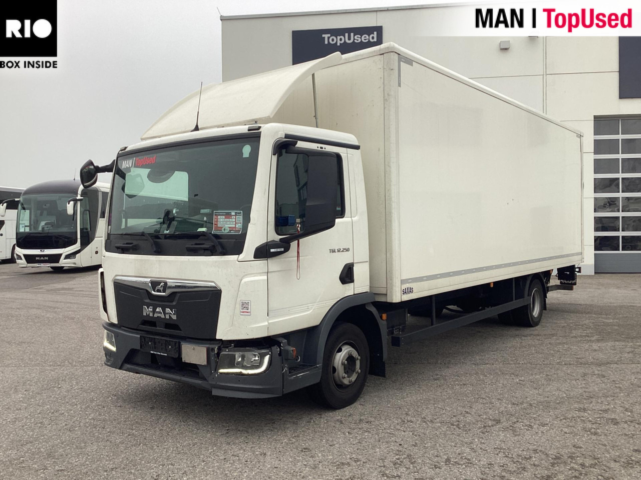 MAN TGL 12.250 4x2 BL CH KOFFER LBW AHK - Камион фургон: снимка 1 MAN TGL 12.250 4x2 BL CH KOFFER LBW AHK - Камион фургон: снимка 1