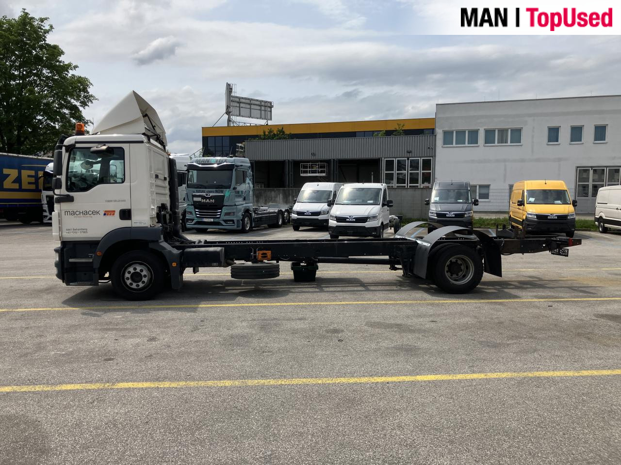 MAN TGM 12.290 4X2 LL - Шаси кабина: снимка 5 MAN TGM 12.290 4X2 LL - Шаси кабина: снимка 5