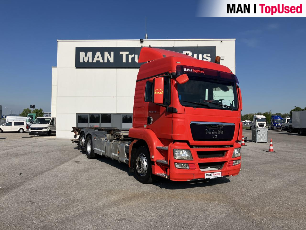 MAN TGS 26.440 6X2-2 LL - Контейнеровоз/ Сменна каросерия камион: снимка 1 MAN TGS 26.440 6X2-2 LL - Контейнеровоз/ Сменна каросерия камион: снимка 1