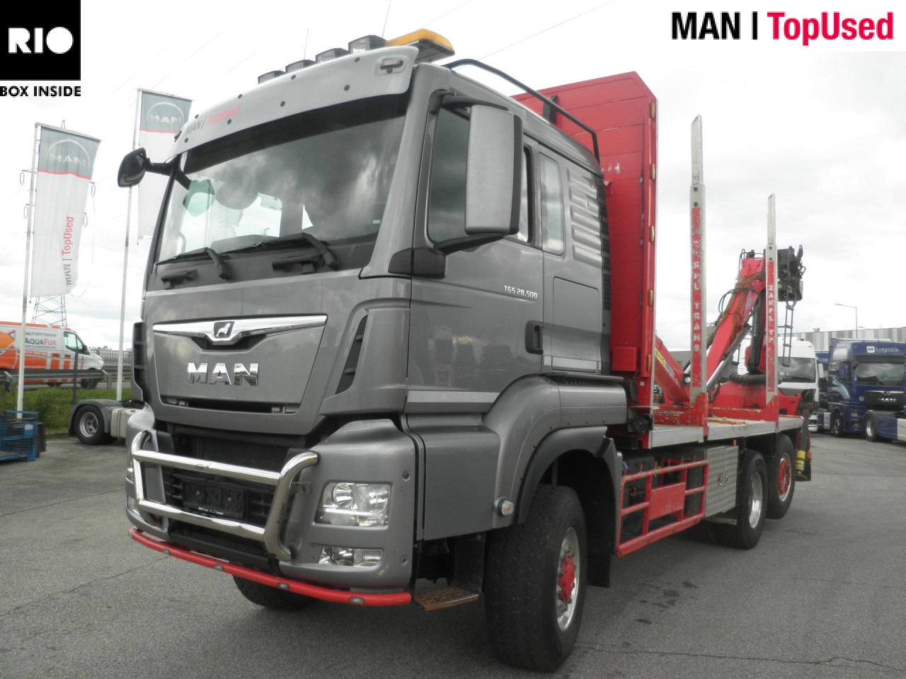 MAN TGS 28.500 6X4-4 BL - Камион за дърва: снимка 1 MAN TGS 28.500 6X4-4 BL - Камион за дърва: снимка 1